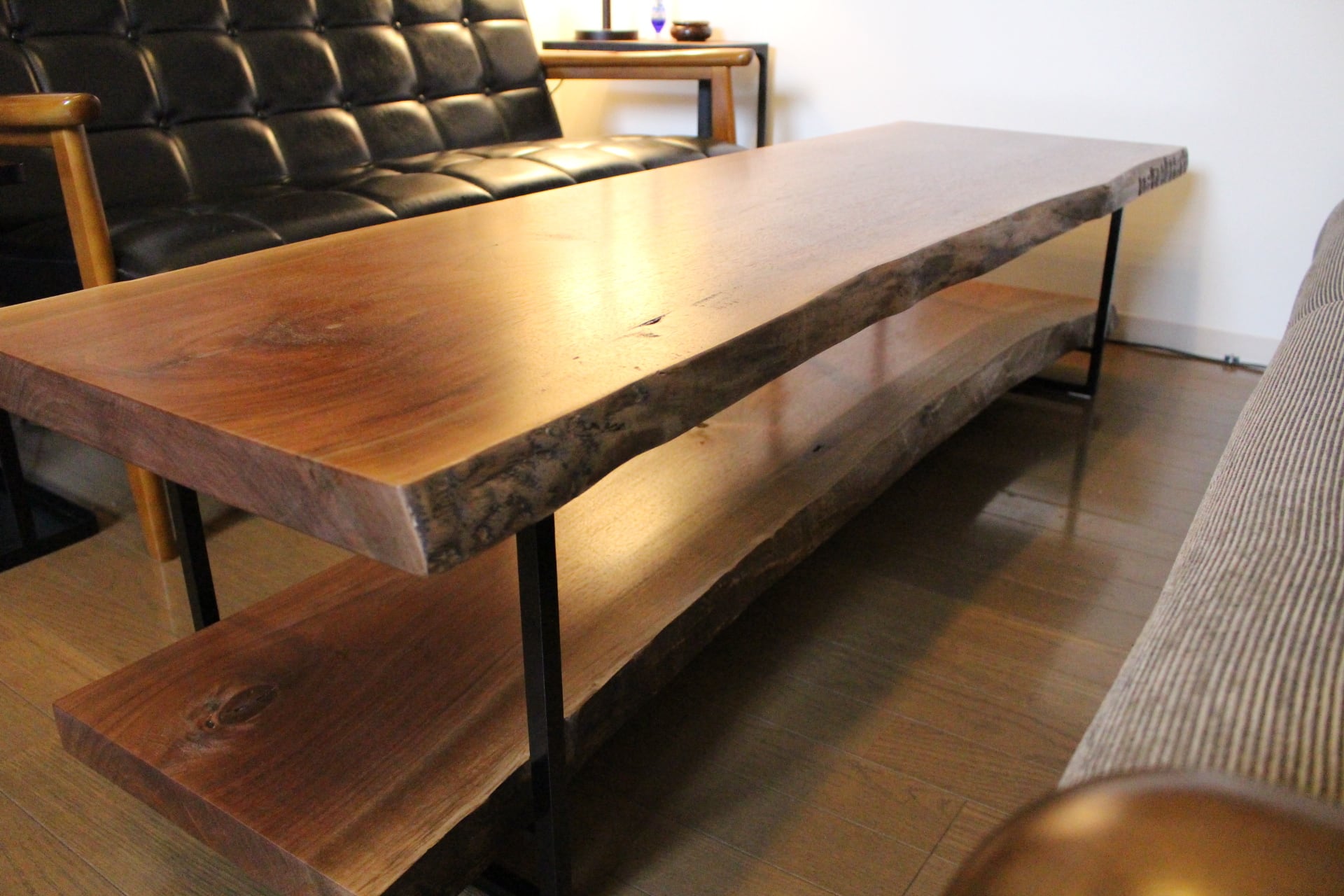 テレビボード(一枚板） オーダーイメージ | 千年家具 - 一枚板