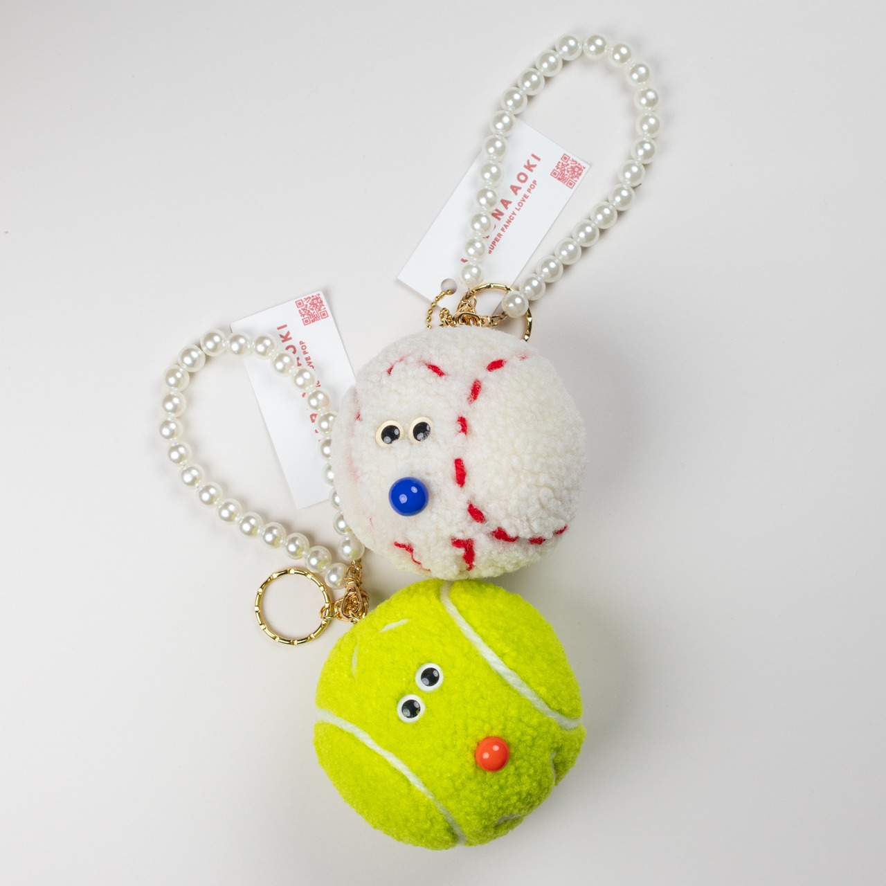 < HARUNA AOKI > テニボくんとベスボくんチャーム