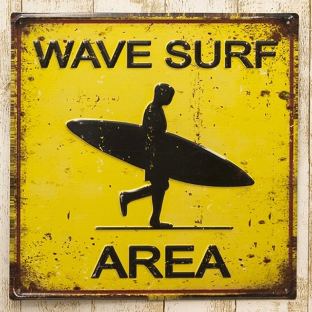 サインボード [LPWS0001] WAVE SURF AREA