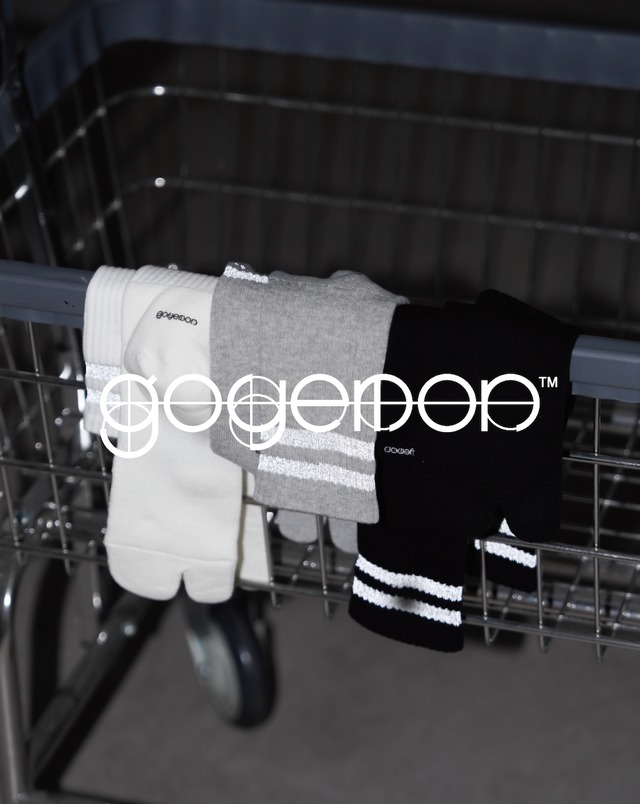 Reflector Line Tabi Socks / WHITE 1P