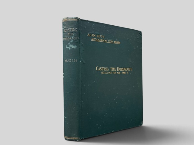 【SOE010】【SEVENTH REVISED EDITION】Casting the Horoscope(1933) /Alan Leo