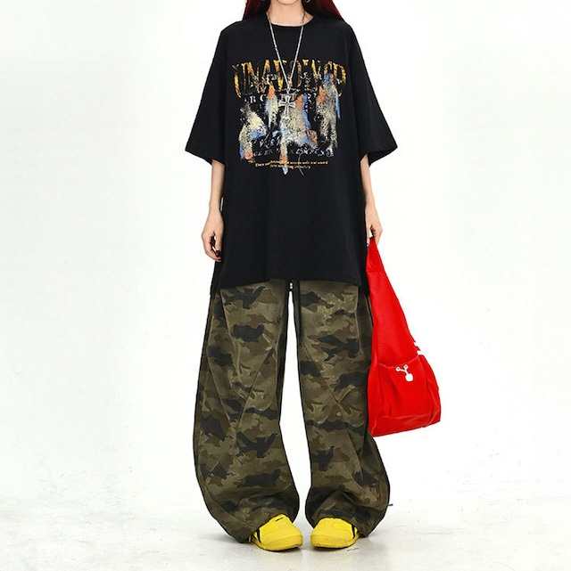 ペイントシーンアートルーズTシャツ
2col R01706