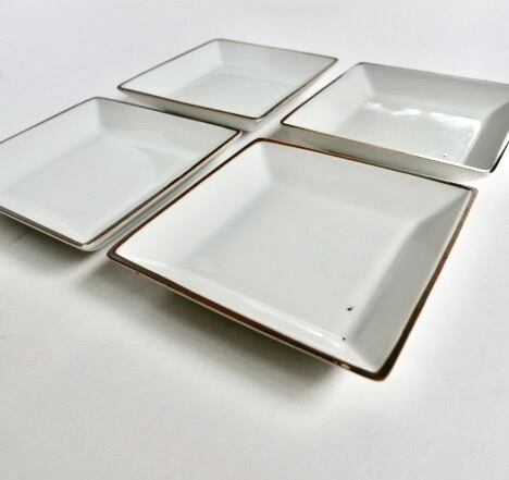 再入荷〉【45002】九谷の白 小皿・小鉢各種 昭和 / Kutani White