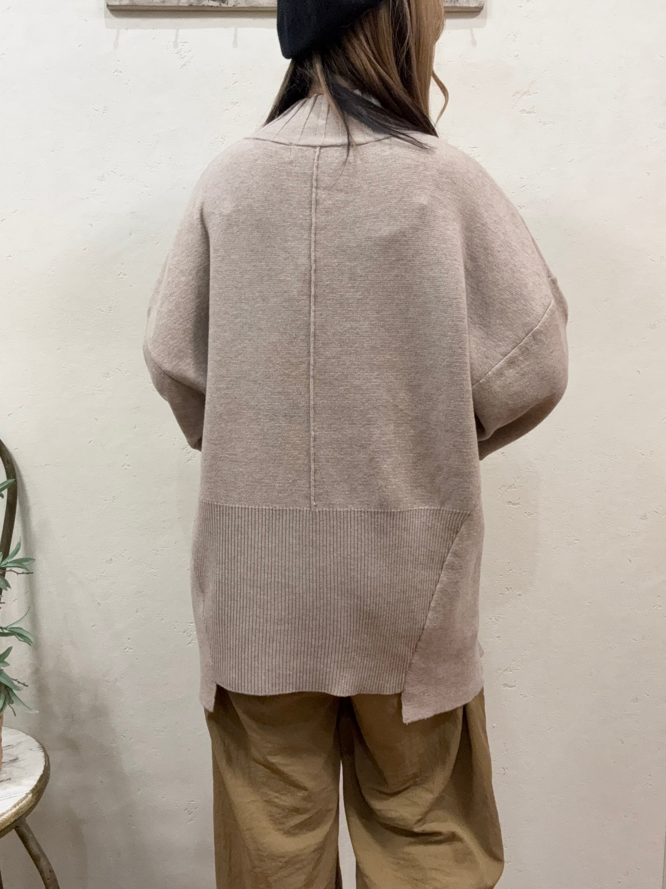 フルオーダー　No.097 スウェット風ニットプルオーバー 通販【ニッセン】