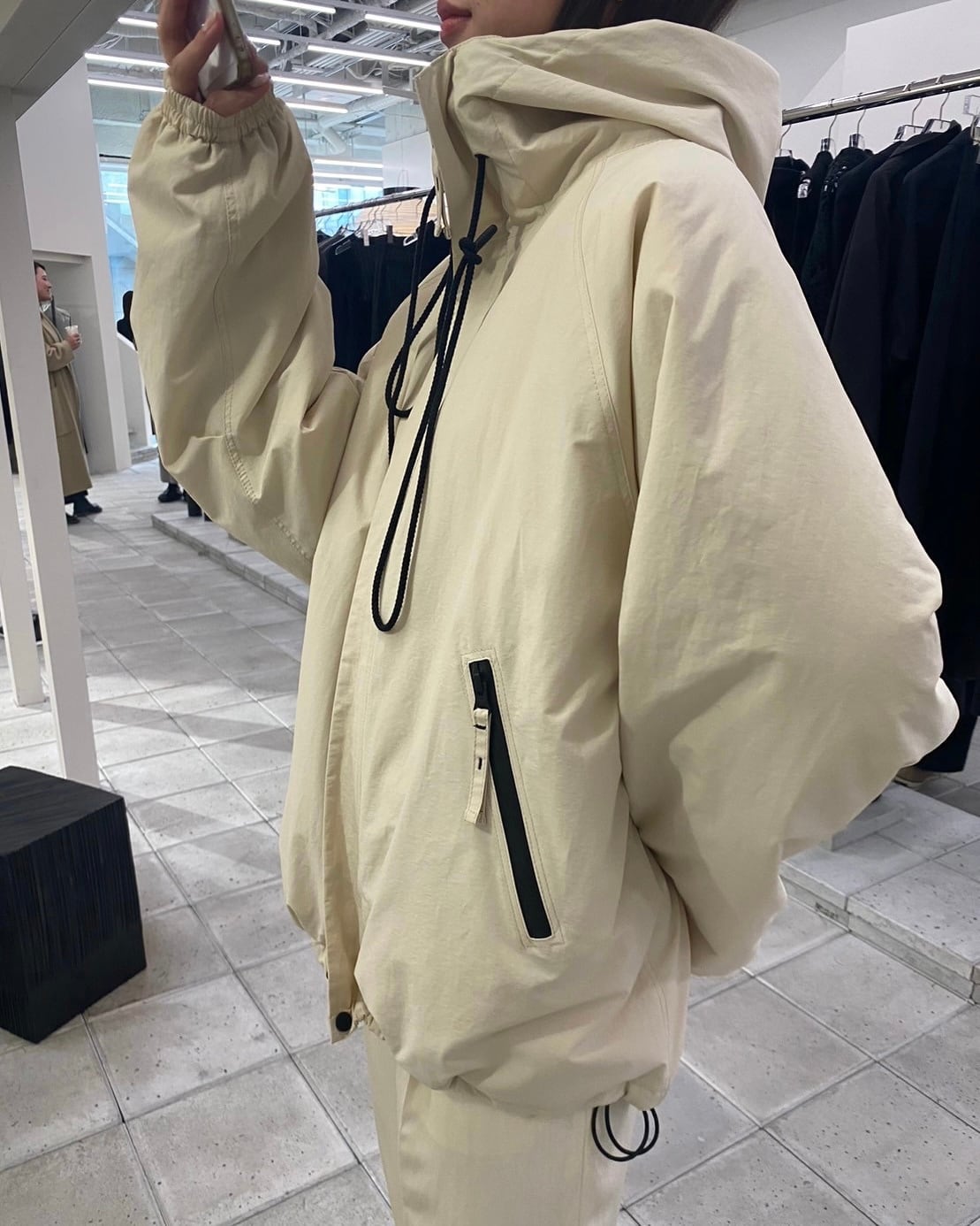 TODAYFUL】 Hoodie Puff Jacket 神々しく