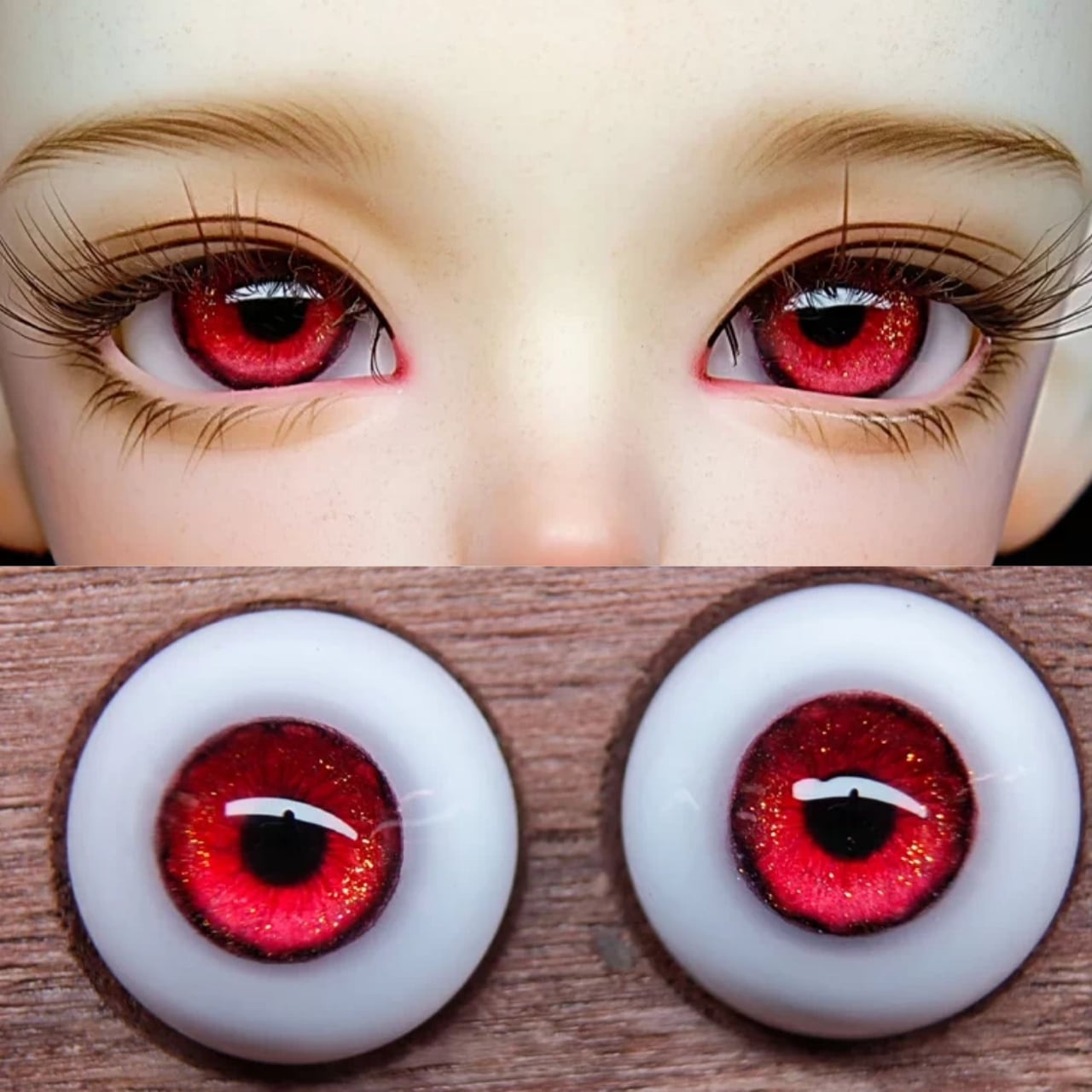 受注製作】【ブライス用アイチップ】ドールアイ Blythe カスタムアイ