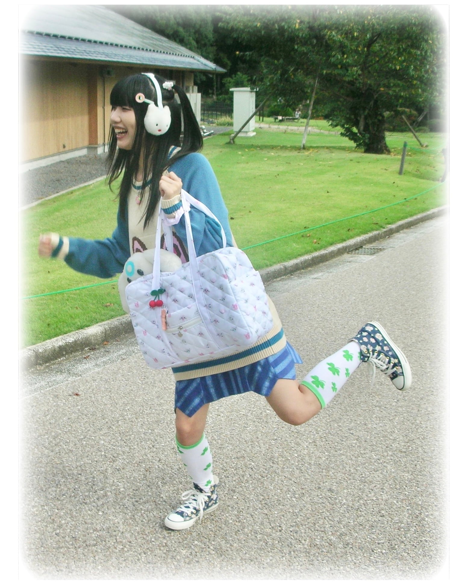 ピンキーポップ × ほんわか】Pinky friends!オーバーサイズニット