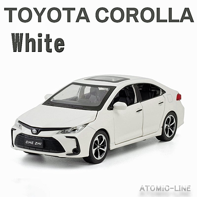TOYOTA カローラ 1/32 ミニカー 全3色 ライト点灯 エンジンサウンド