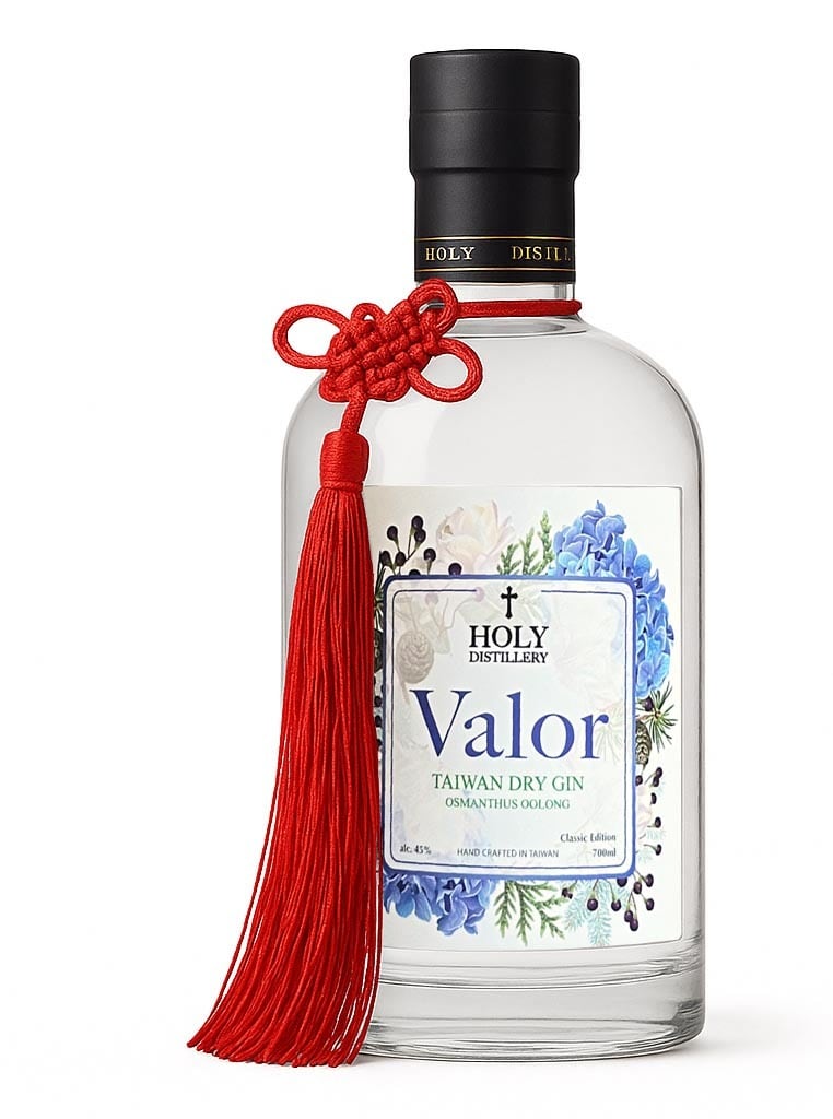 中國結チャーム付き：ヴァラー クラシックジン 金木犀烏龍茶 / Valor