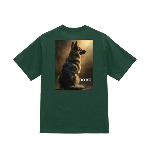 ジャーマン・シェパード　バックデザインTシャツ