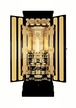 京型蒔絵入り金仏壇 胴長18号(高さ160cm)お西向け|KB-G-016