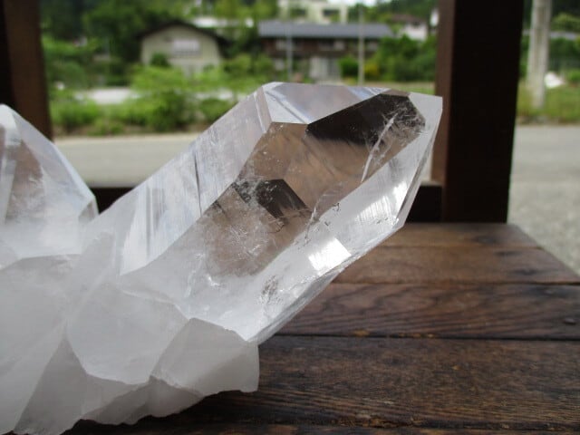 【送料無料】【高品質】ブラジル産水晶クラスター  no.3