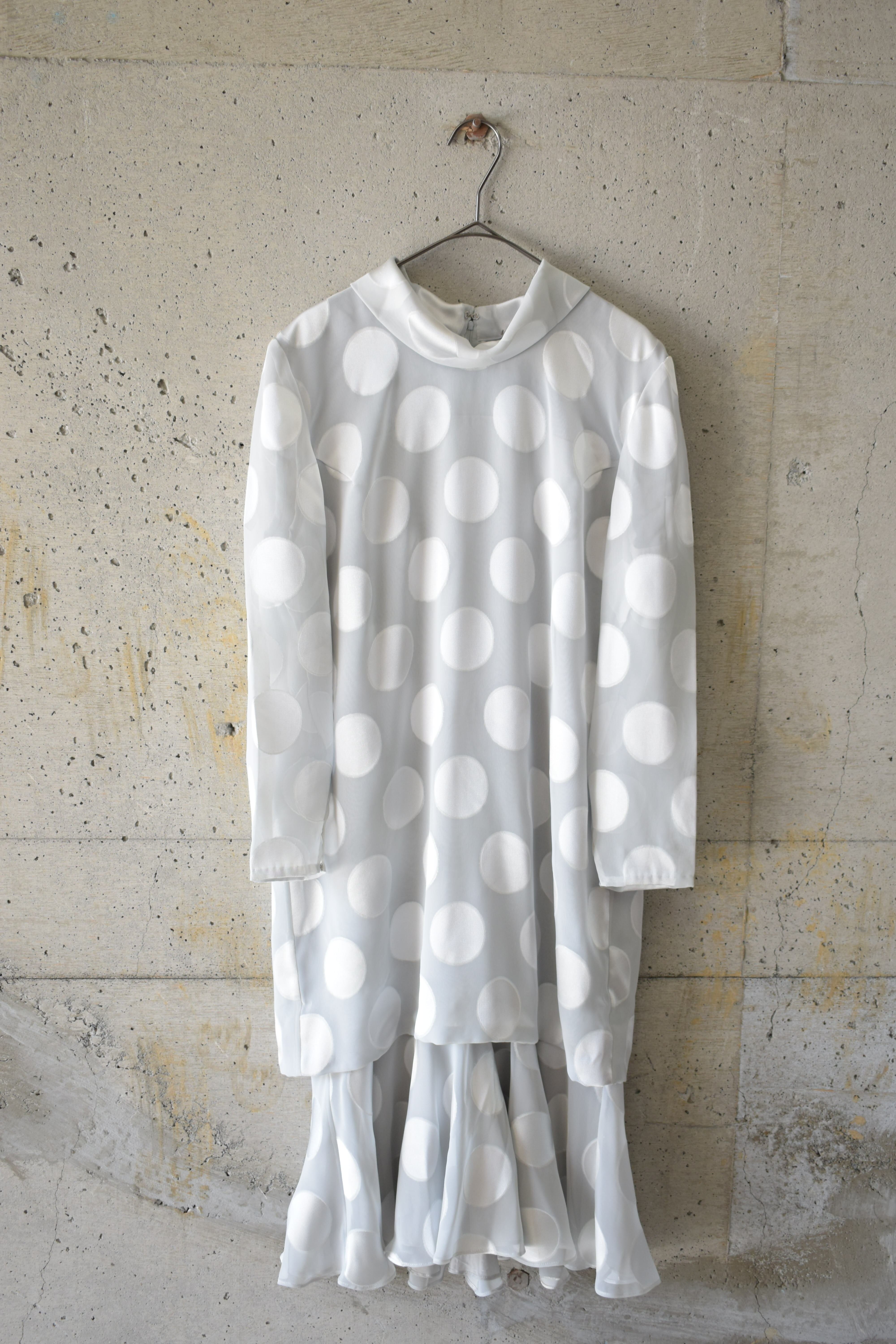 Large-polka-dot dress