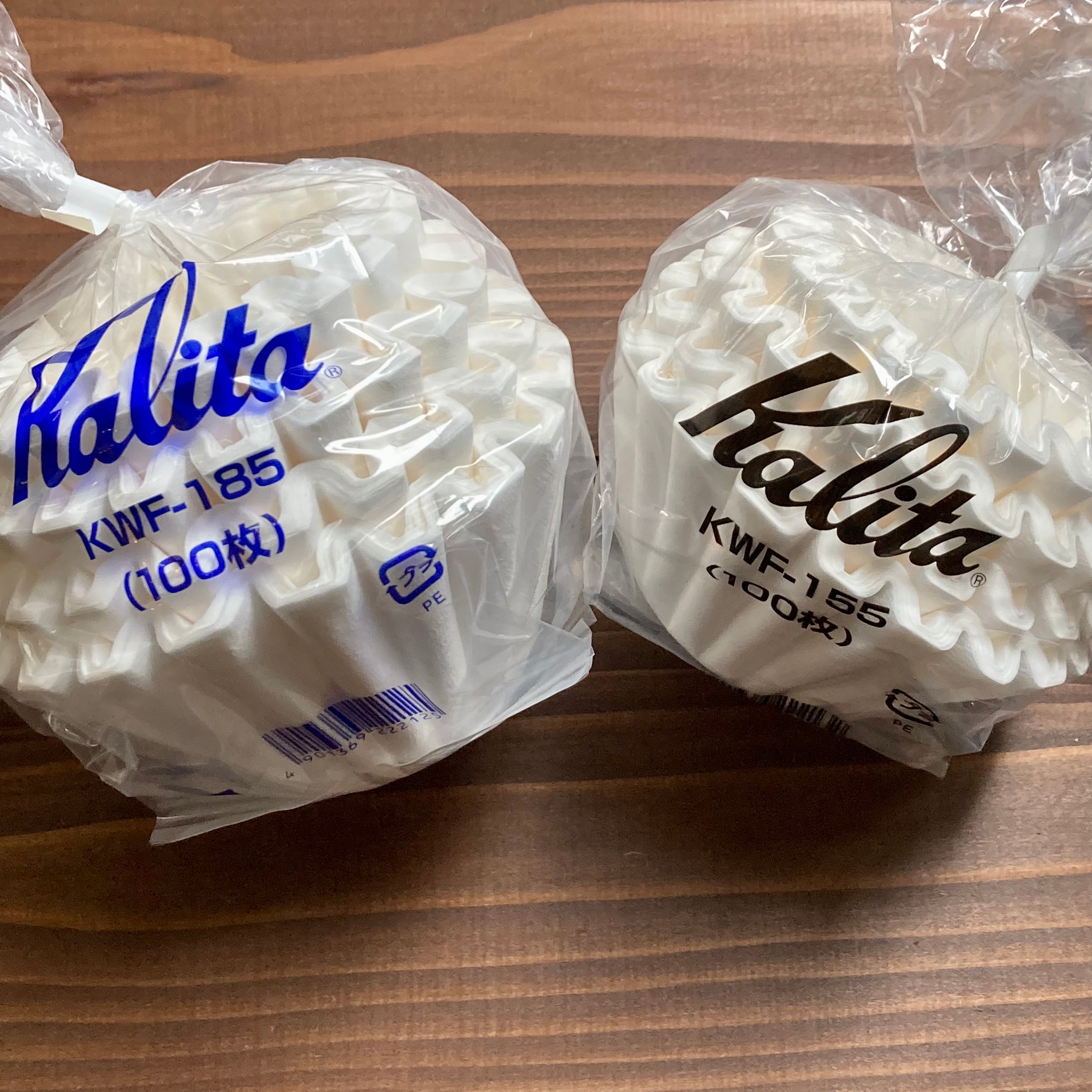 うわばみ Kalita カリタ ウェーブフィルター 155 ホワイト 100枚入 KWF-155(100P