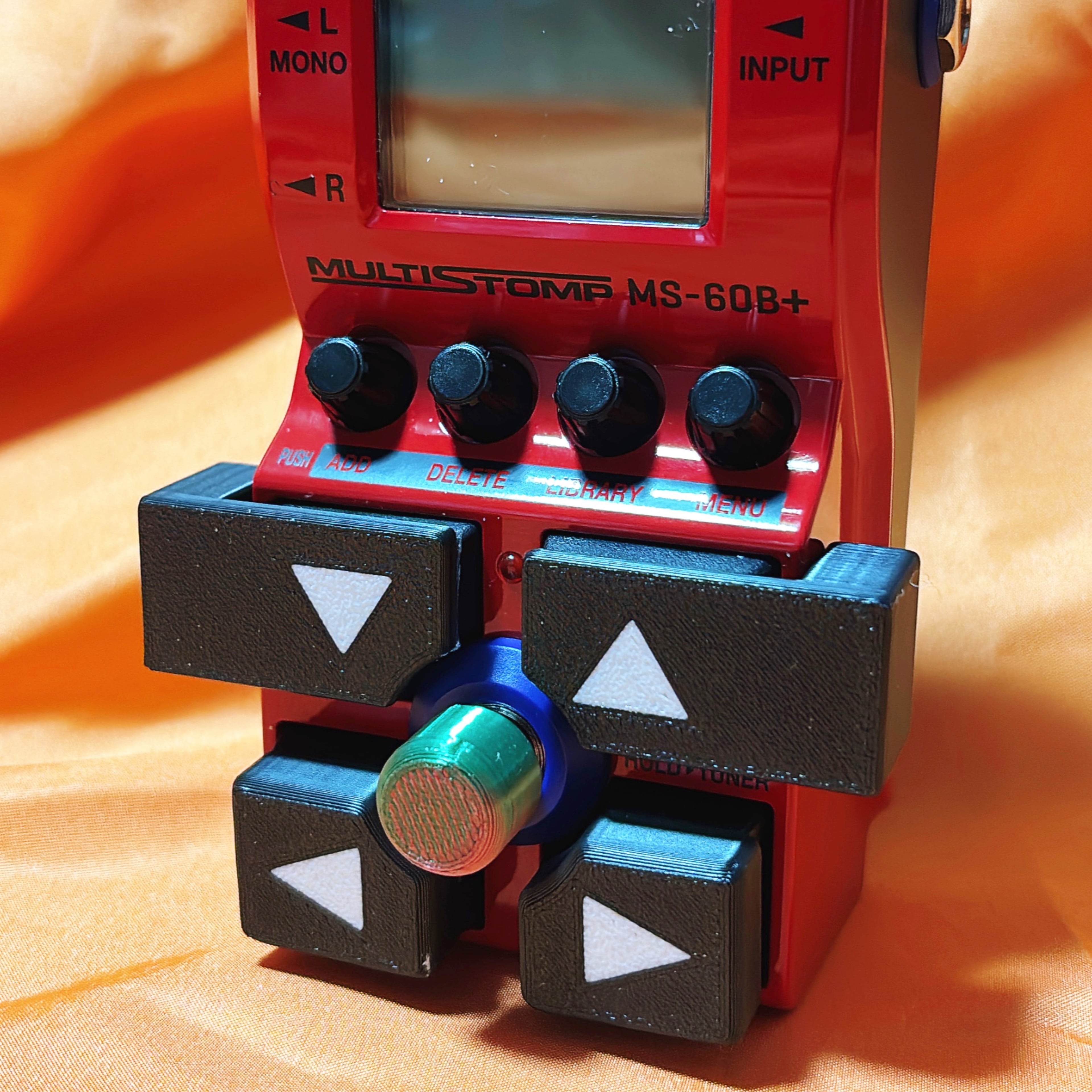 Zoom MS-50G+/MS-60G+切替スイッチ＆台座＆スイッチキャップおまとめ