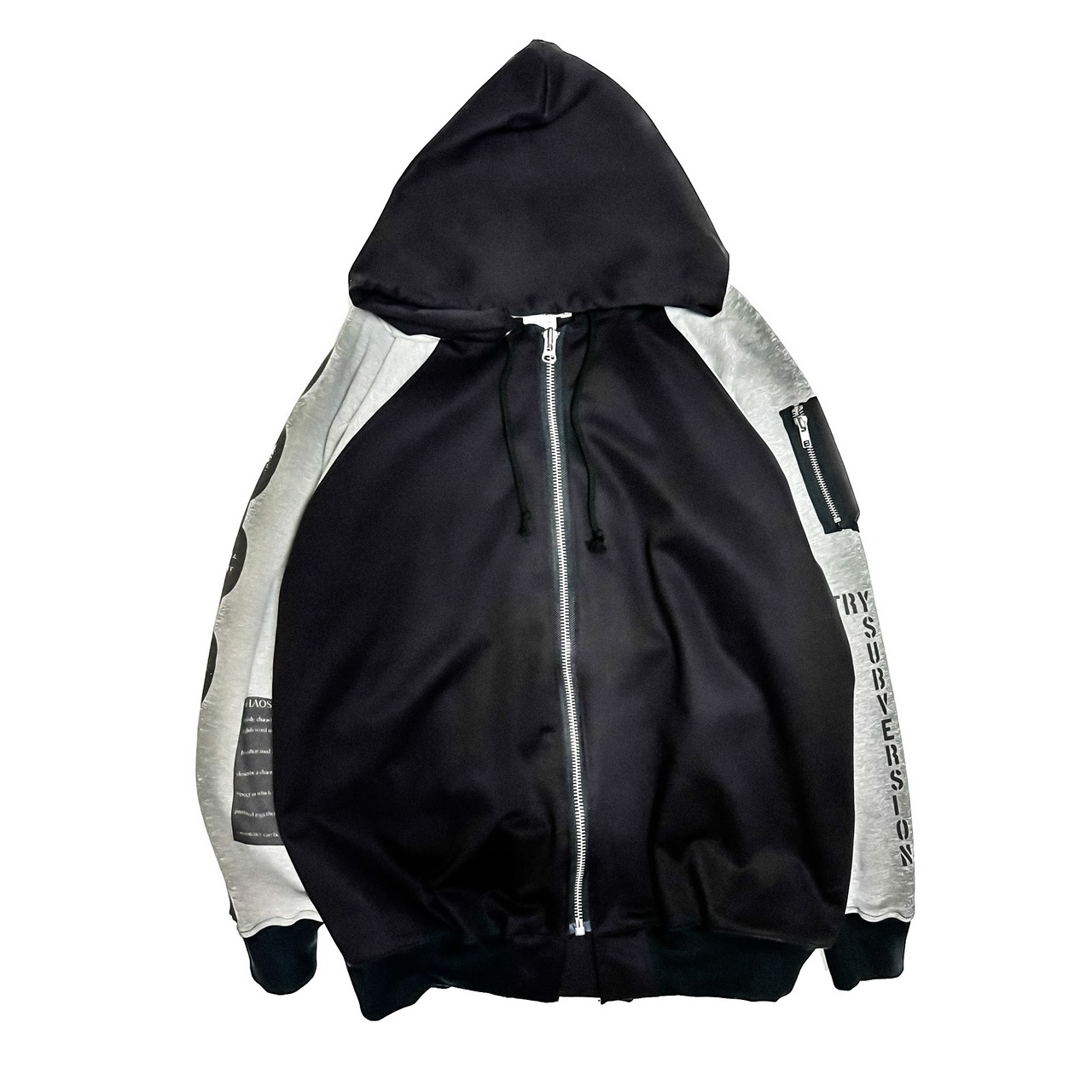 UNFINISHED 切り替えラグランパーカー2023080