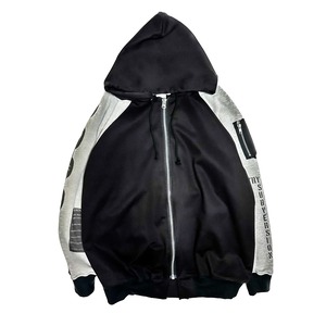 UNFINISHED 切り替えラグランパーカー2023080