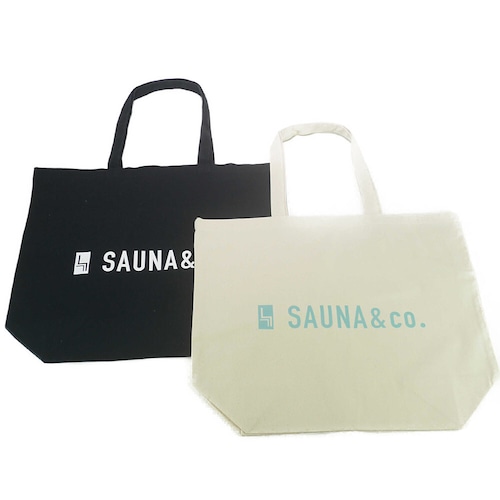 SAUNA&co. LOGOPRINT TOTE BAG (L)