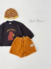 韓国子供服 / 26Autumn / 〖取寄〗Yogurt Mansion / コーデュロイパンツ / キッズ服 *XS~JM*