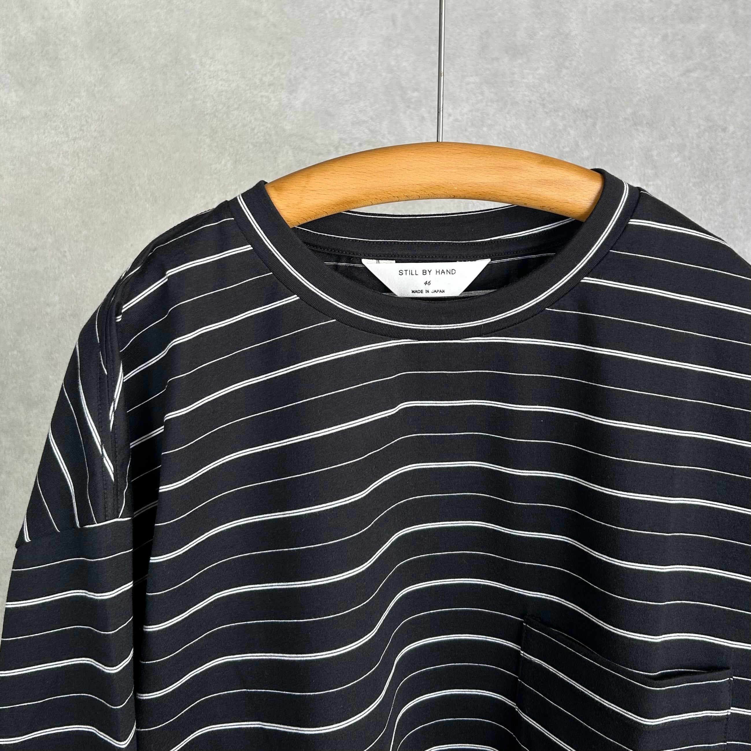26SS》【STILL BY HAND】STRIPED LONG SLEEVE スティルバイハンド