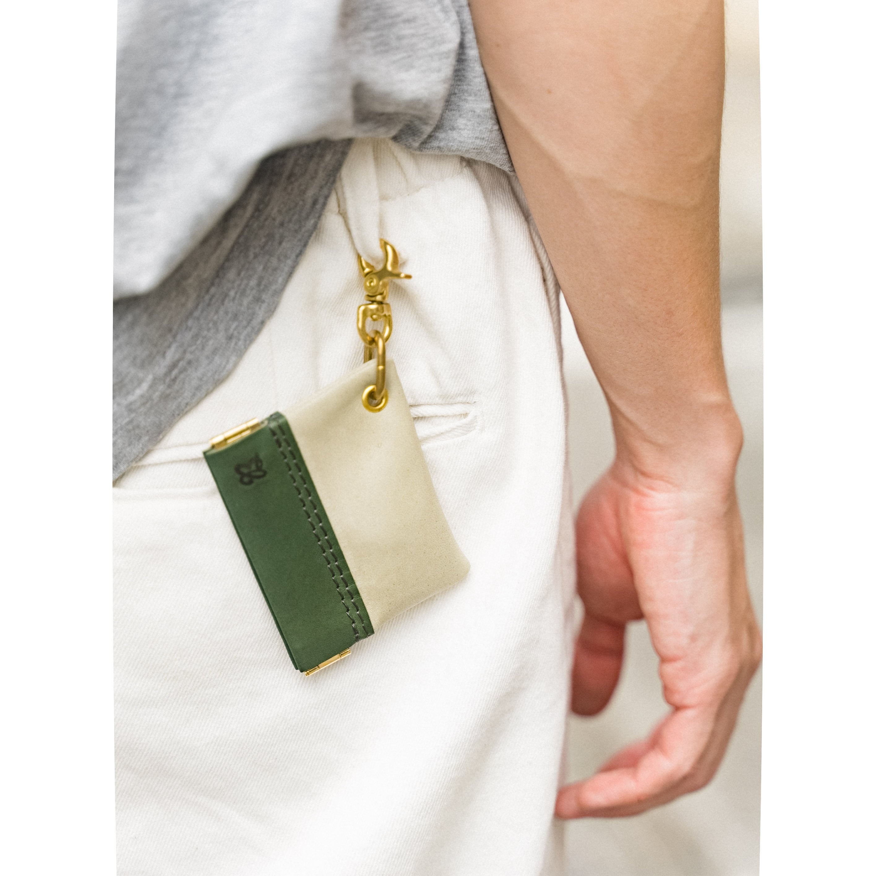 horse leather Coin case | Boab leather works