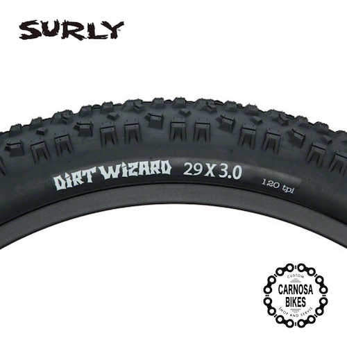 【SURLY】DIRT WIZARD TIRE [ダートウィザード タイヤ] 29x3.0" 120TPI (folding)