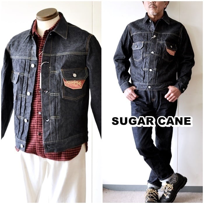 Ｇジャン　ジージャン　セカンドモデル　シュガーケーン　ＳＵＧＡＲＣＡＮＥ　ビンテージ　２ＮＤ　ＳＣ１１９５３Ａ　デニムジャケット |  bluelineshop powered by BASE