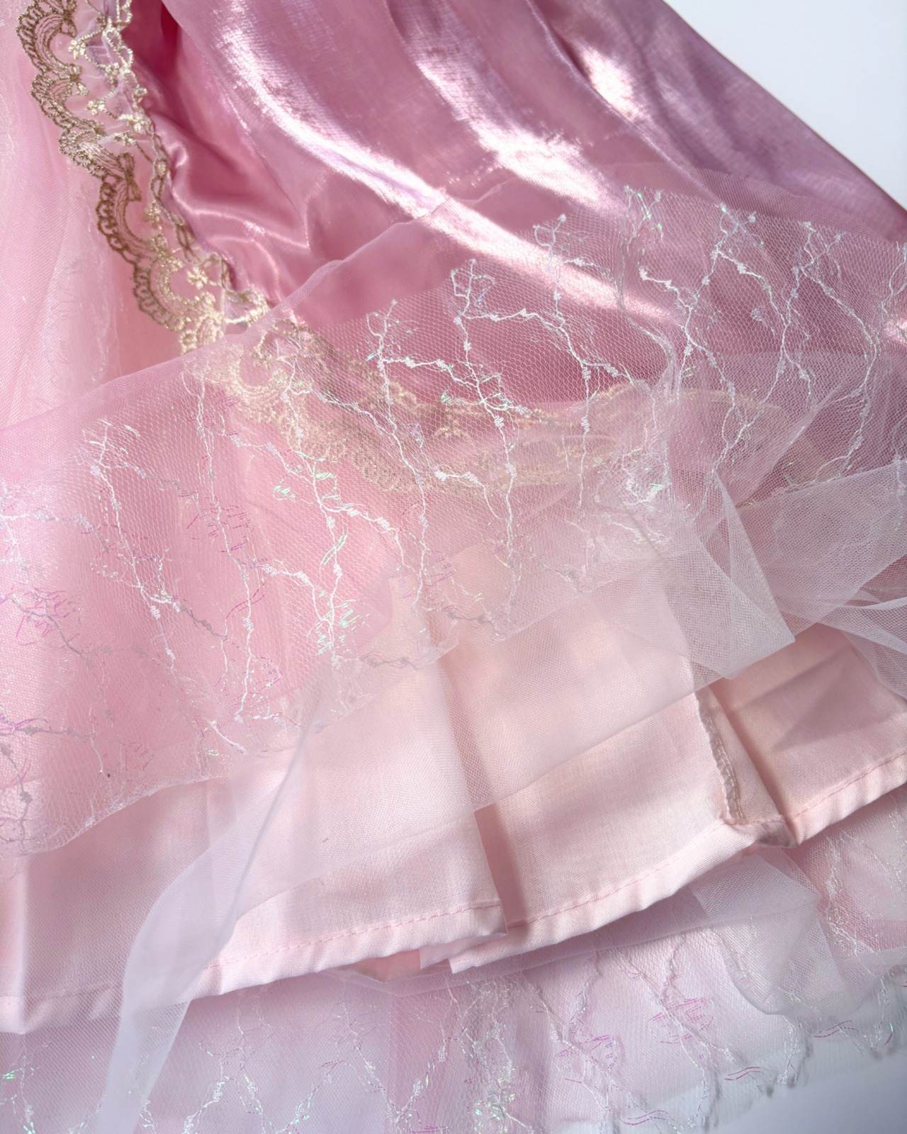 【即納】ラプンツェル風豪華レースドレス [プリンセスドレス ラプンツェル 塔の上のラプンツェル  ハロウィン]