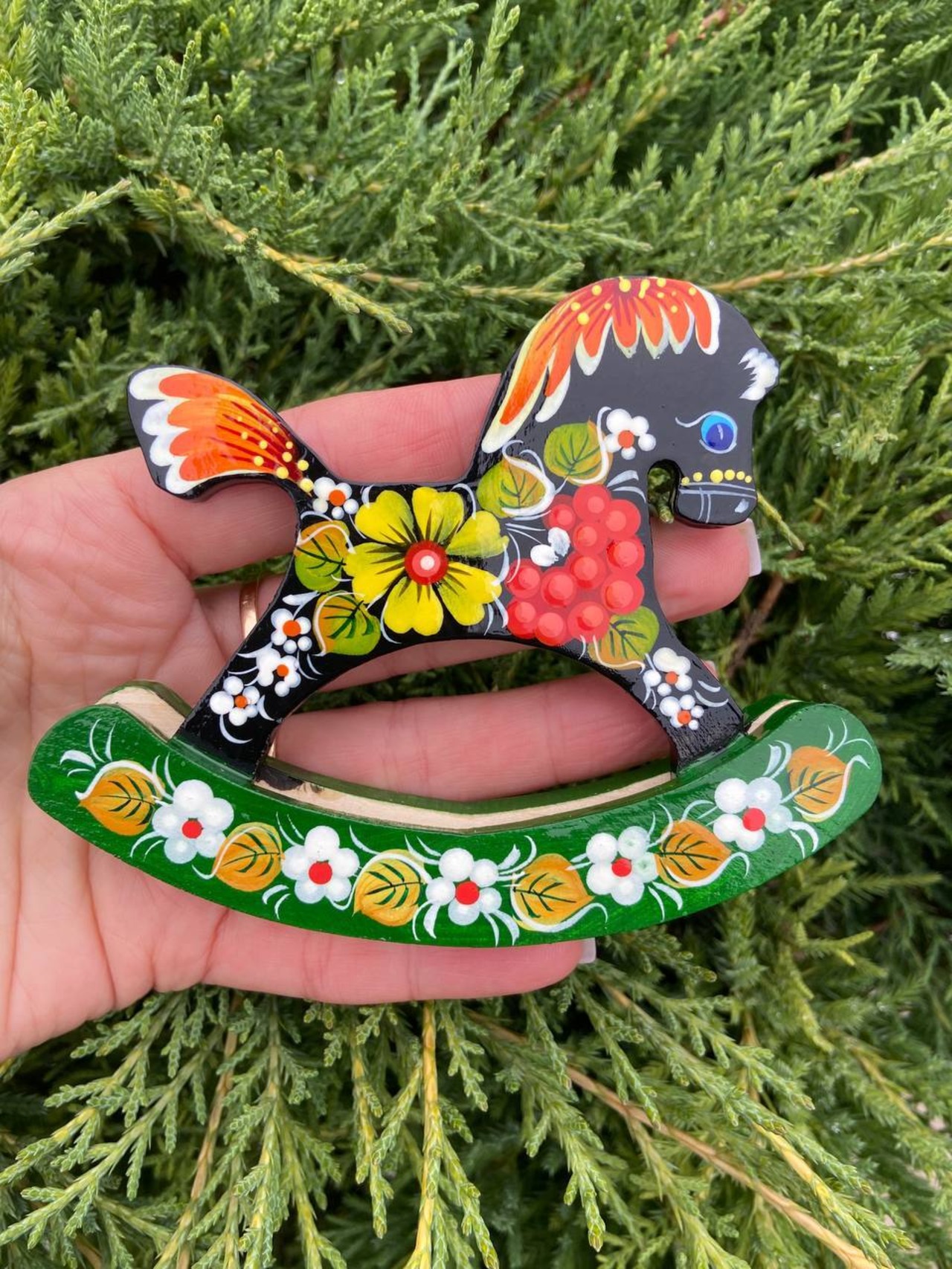 ペトリキフカのトイホース　（ホメンコ作） - 3