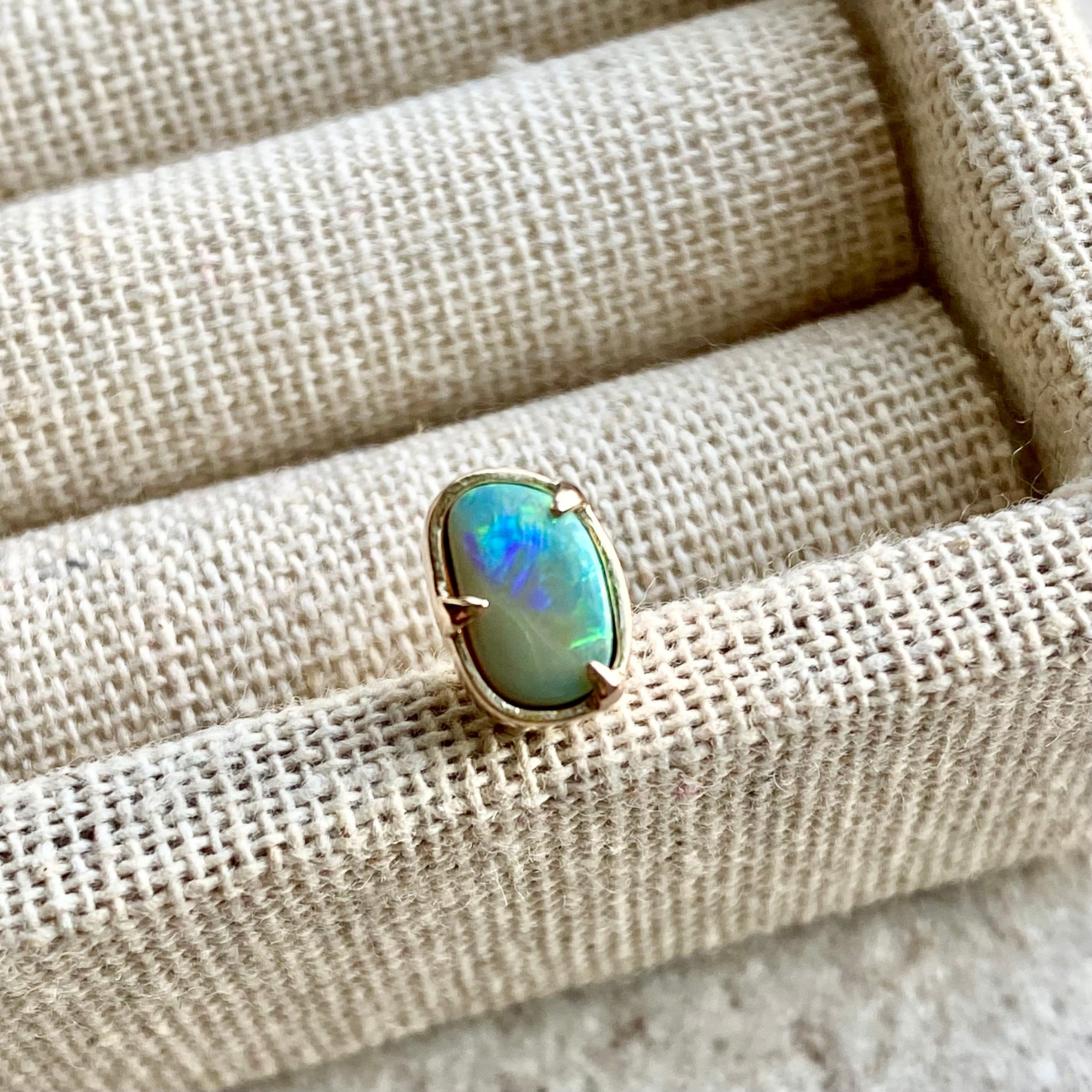 Doublet Opal Single Earring ダブレットオパール シングル