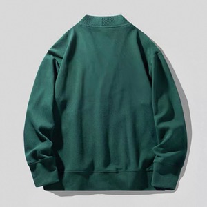 Waffle fabric v-neck cardigan 0426