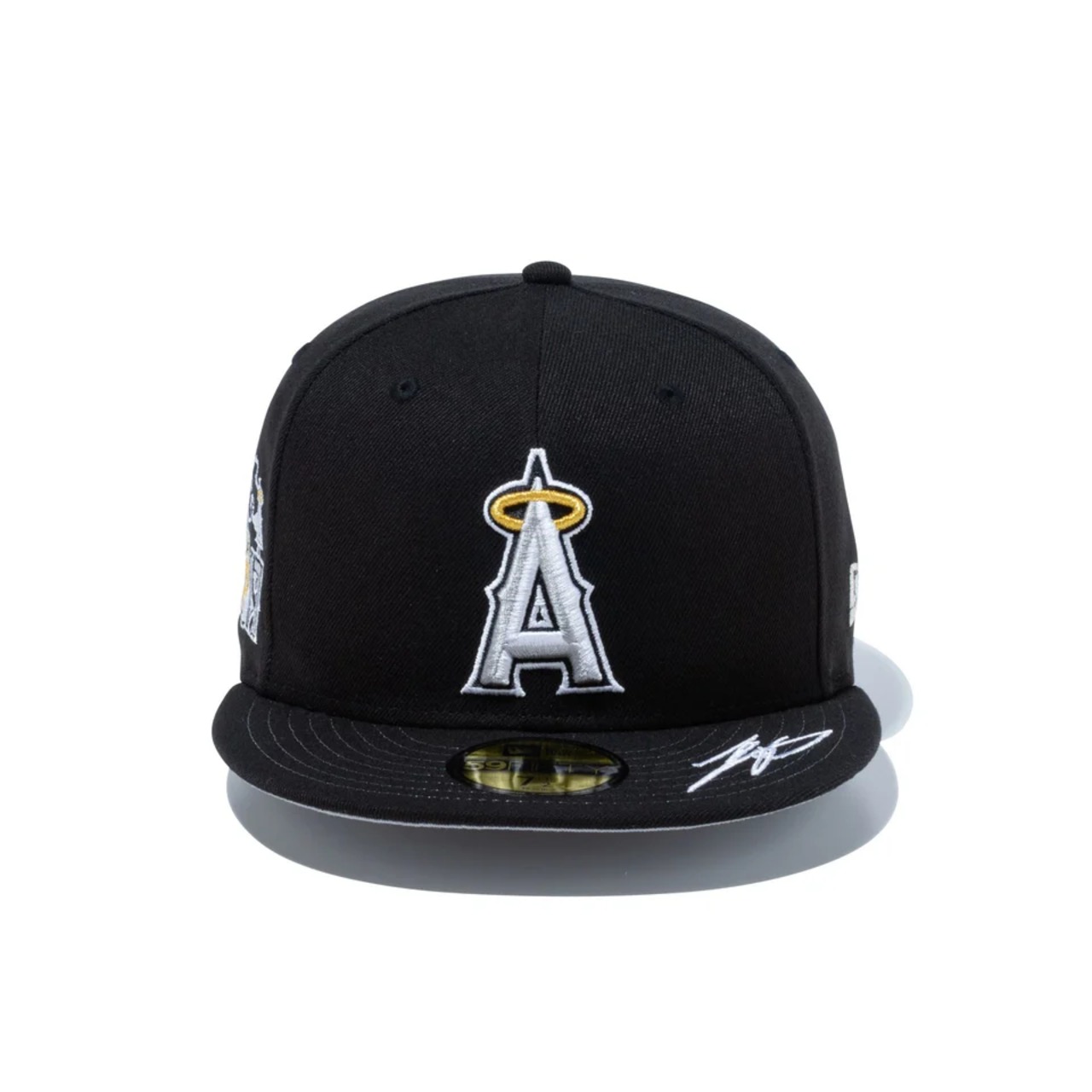 NEW ERA 59FIFTY/5950 Shohei Ohtani American League MVP & Home Runs Leaders ロサンゼルス・エンゼルス ブラック × ホワイト　日本正規品