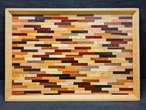 woodmosaic tray　0071