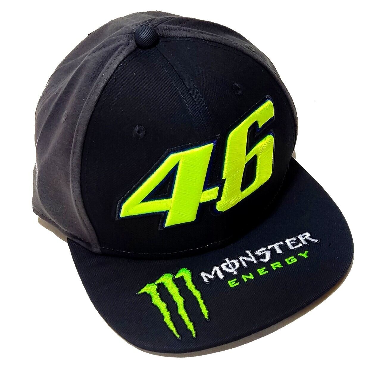 VR46 MONSTER ENERGY ビッグ46ロゴ キャップ