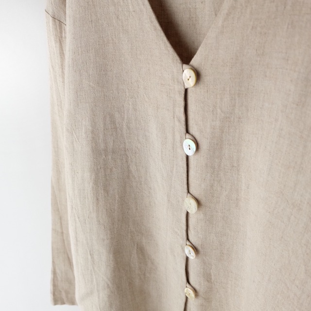 Made in USA linen mixed shirt jacket 73