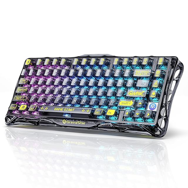 AKS068 ゲーミングキーボード アアリスレイアウト有線65%68キーAS