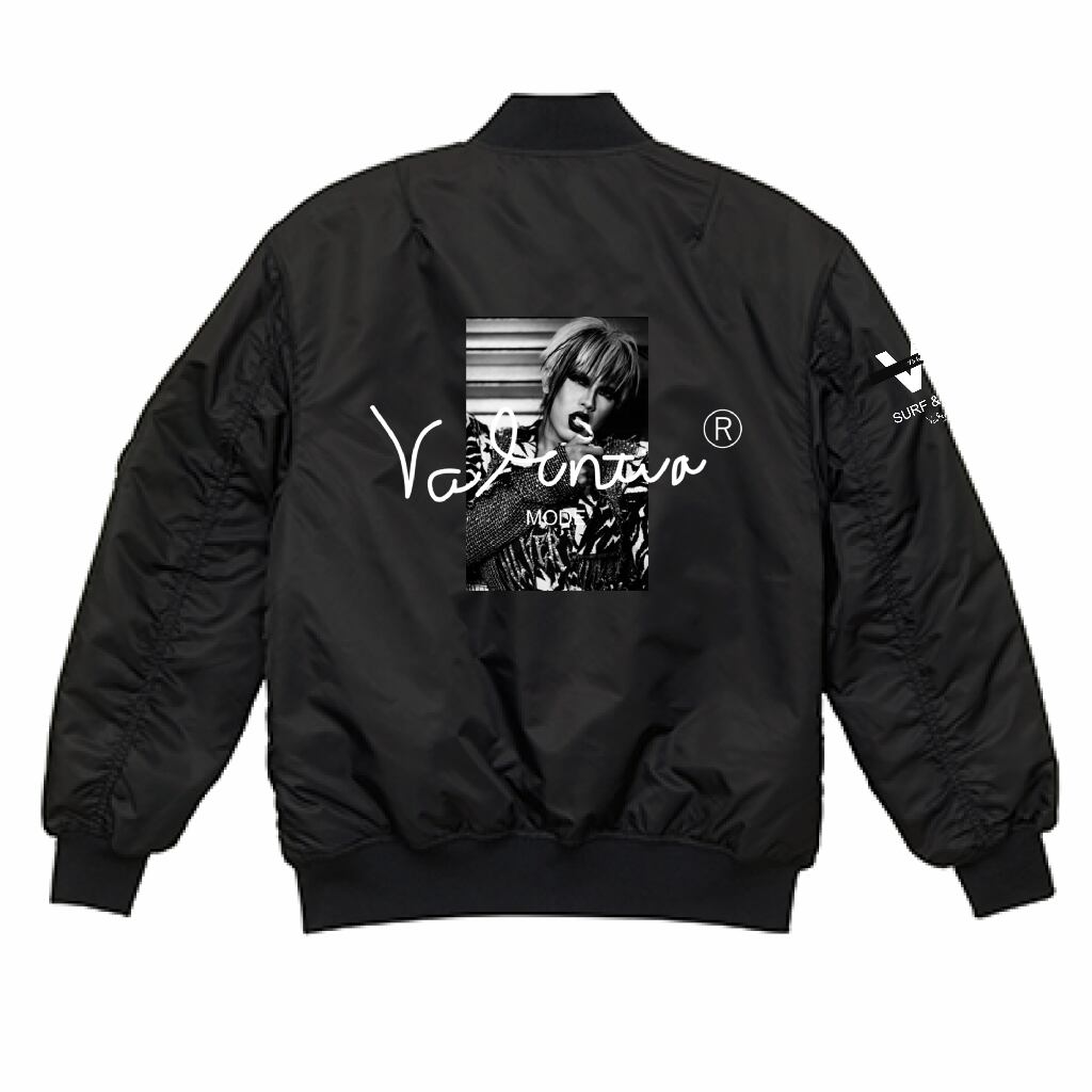 （両面印刷）United Athle タイプ MA-1 ジャケット（中綿入）