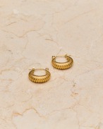 Ribbed Hoop Pierce