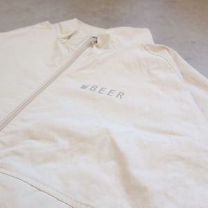 BEER 高機能トラックジャケット ベージュ