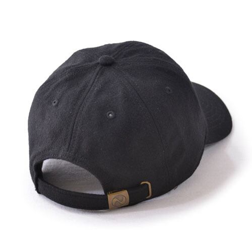 CELEB メルトン刺繍キャップ ブラック セレブ アウトドア キャンプ