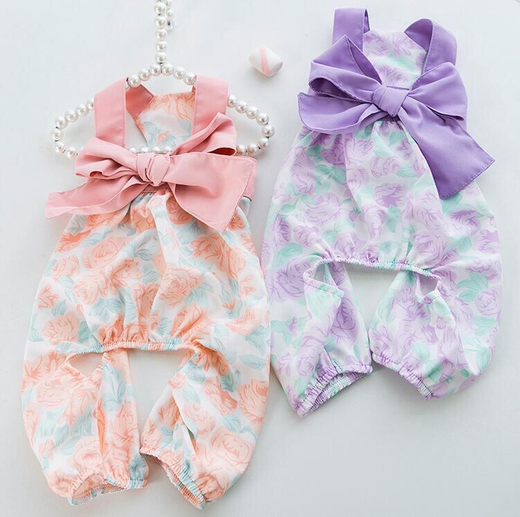 【即納】№210969 さわやかローズリボンロンパース