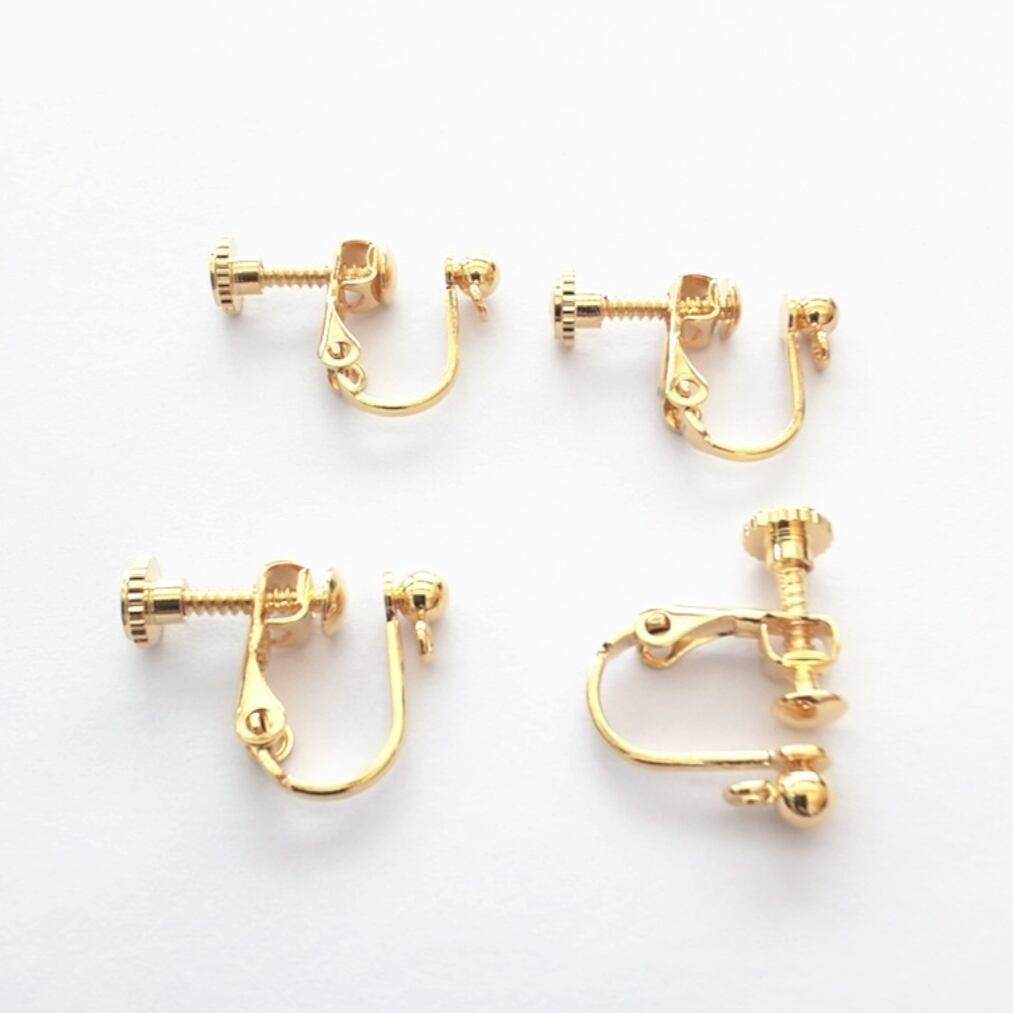 ①ネジバネ式イヤリング【+180円】 | Lasiino Jewelry
