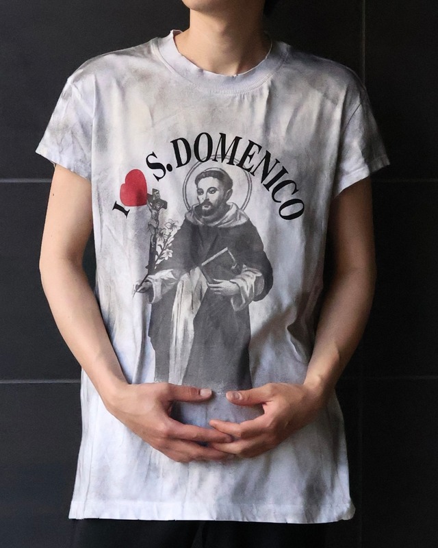 【Dolce&Gabbana】graphic design fade T shirt