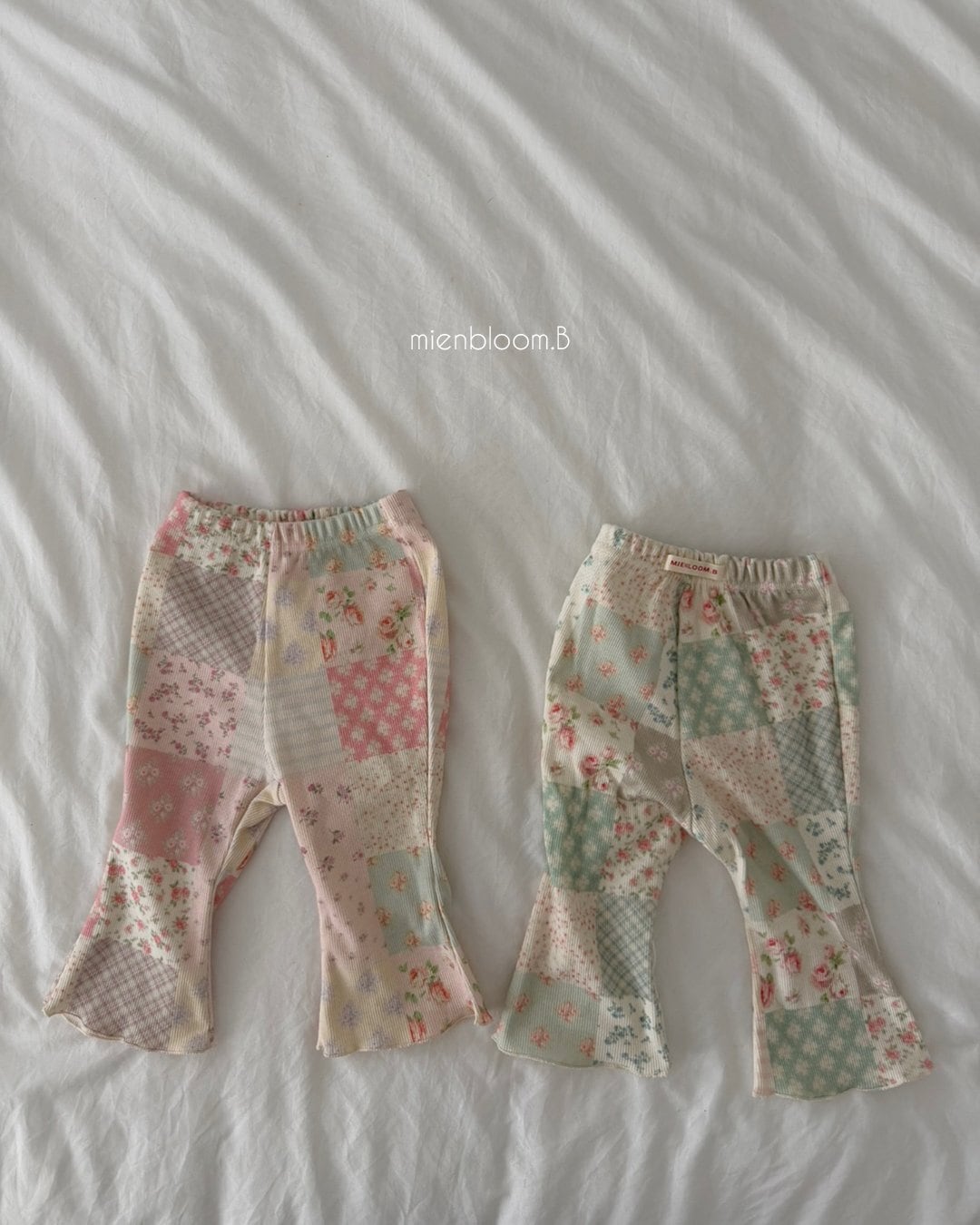 送料無料【予約】/ kids パッチブーツカットレギンス / mienbloom