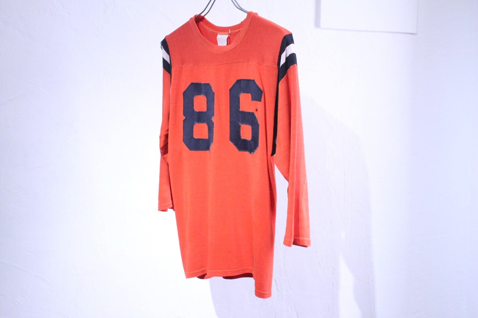 60s~70s Unkown Rayon Football Tee