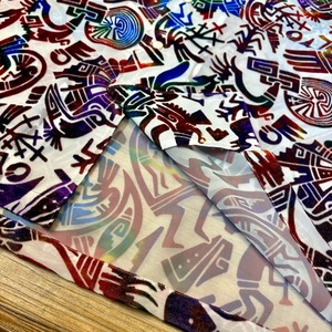 ツイタチ【TUITACI】VELVET KOKOPELLI SHIRTS(White)