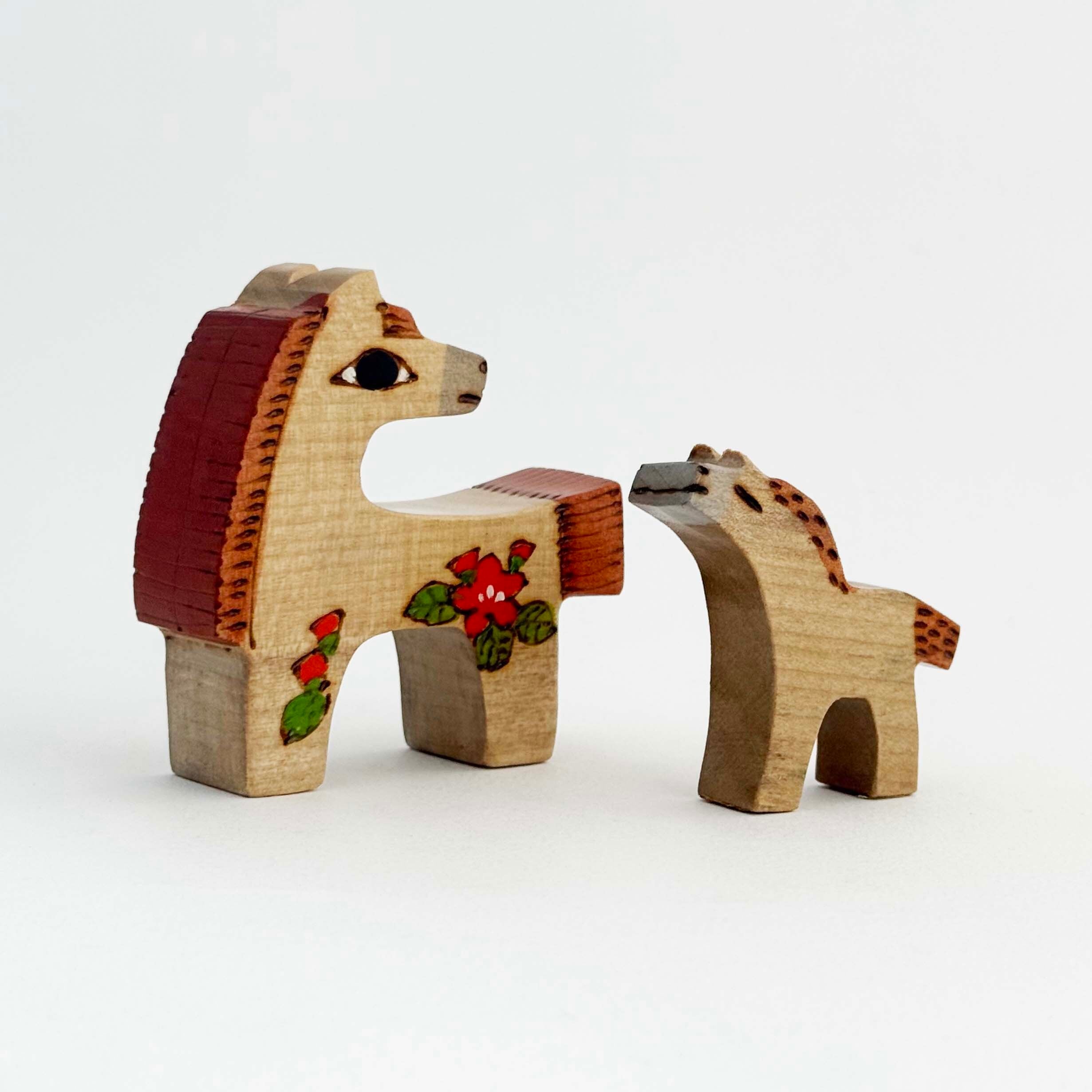 五十嵐豊 郷土民芸「親子駒」B