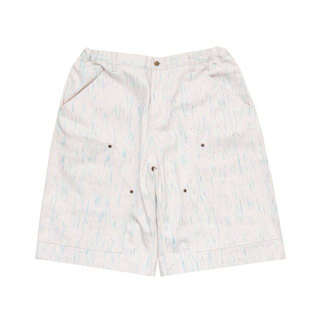 WHIMSY / PAINTER BAGGY SHORT / WHITE / L