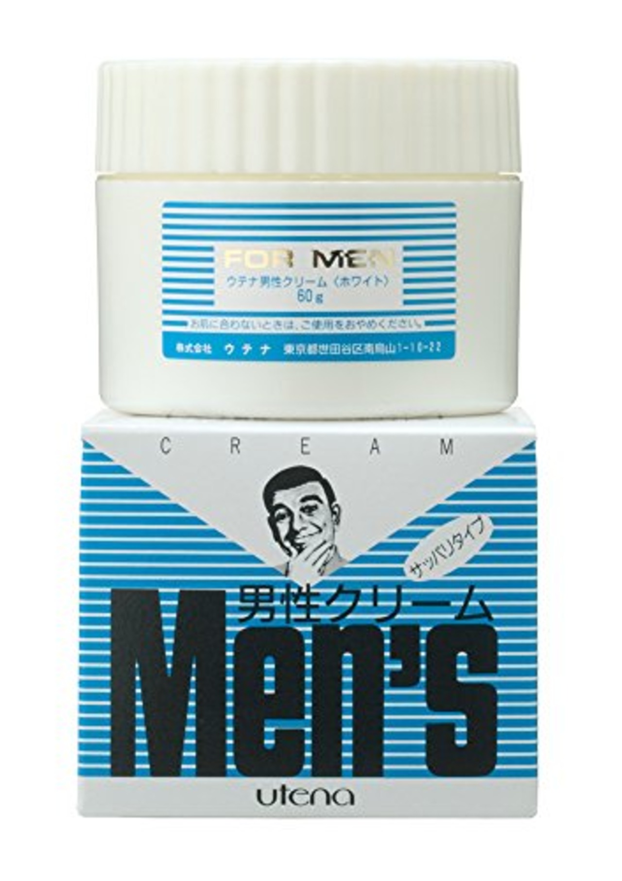 ウテナ 男性クリーム さっぱり (ホワイト) 60g