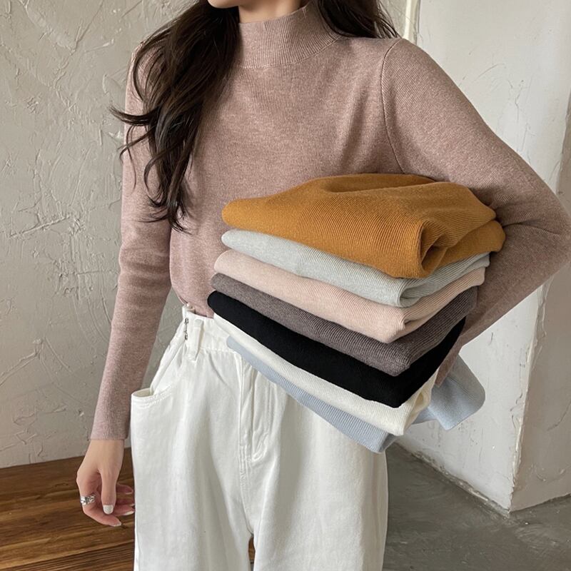 セーター スプリングオータムレッドシャツ トップス ロング 春物 秋物 スーパーモール27200019329